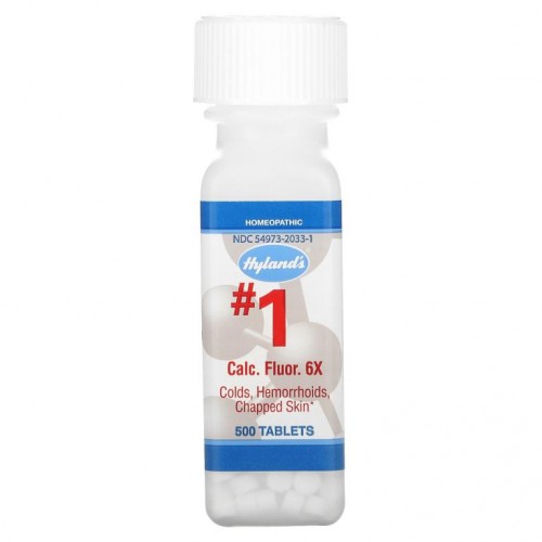 Hyland's, #1 칼슘. 플루어. 6X, 500정
