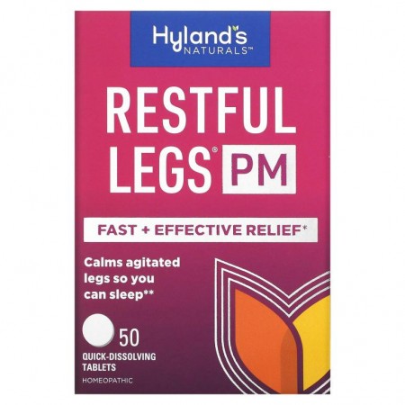Hyland's, Restful Legs PM, 빠른 용해 정제 50정