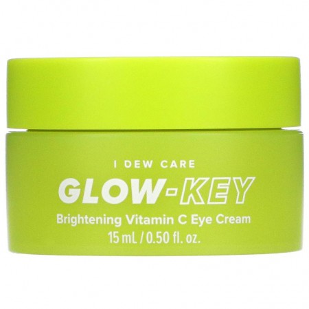 I Dew Care, Glow-Key, Brightening Vitamin C Eye Cream, 0.50 fl oz (15 ml)