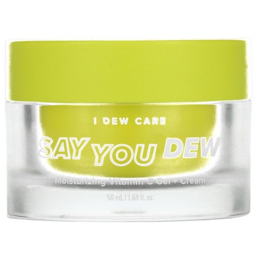 I Dew Care, Say You Dew, Moisturizing Vitamin C Gel + Cream, 1.69 fl oz (50 ml)