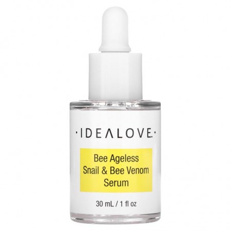 Idealove, 비 에이지리스, 달팽이 & 봉독 세럼, 30ml(1fl oz)
