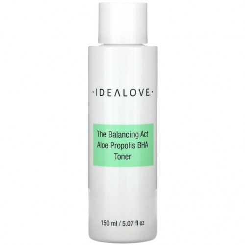 Idealove, The Balancing Act, 알로에 프로폴리스 BHA 토너, 150ml(5.07fl oz)