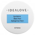 Idealove, 아이 어드마이어 블랙 펄 하이드로젤 아이 패치, 패치 60개