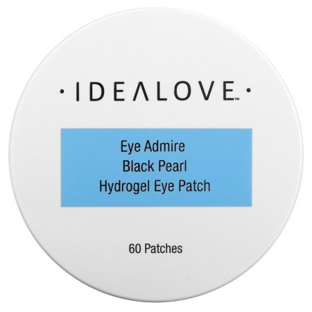 Idealove, 아이 어드마이어 블랙 펄 하이드로젤 아이 패치, 패치 60개