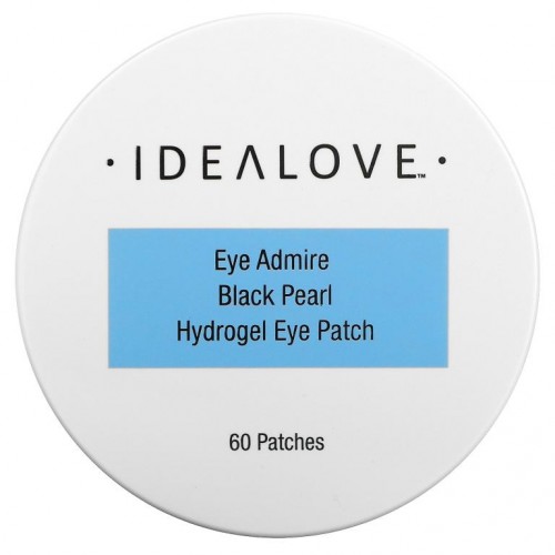 Idealove, 아이 어드마이어 블랙 펄 하이드로젤 아이 패치, 패치 60개