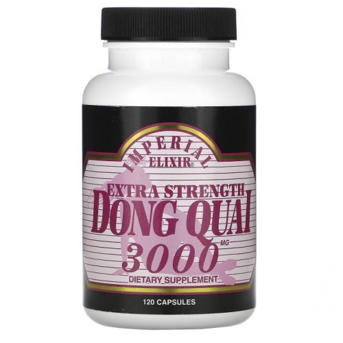 Imperial Elixir, 엑스트라 스트렝스, 당귀, 3000 mg, 120 정