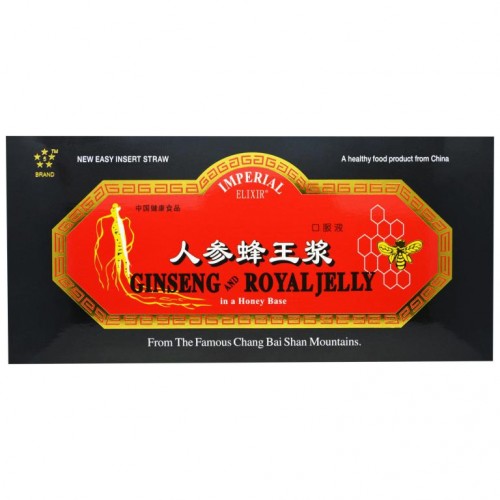 Imperial Elixir, 인삼 & 로열젤리, 30병, 병당 10ml(0.34fl oz)