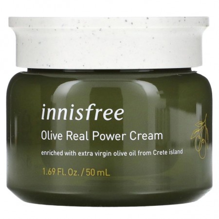 Innisfree, 올리브 리얼 파워 크림, 1.69 fl oz(50 ml)