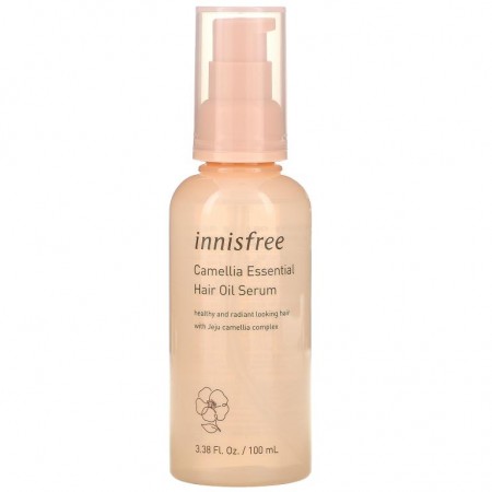Innisfree, Camellia Essential Hair Oil Serum, 3.38 fl oz (100 ml)