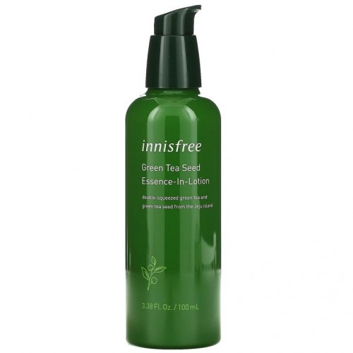 Innisfree, Green Tea Seed Essence-In-Lotion, 3.38 fl oz (100 ml)