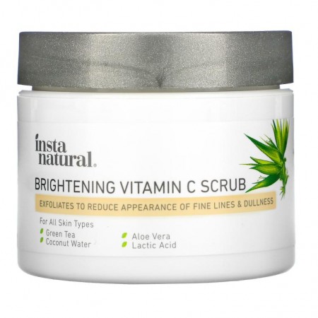 InstaNatural, 브라이트닝 비타민C 스크럽, 56g(2oz)