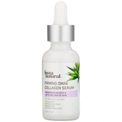 InstaNatural, 퍼밍 DMAE 콜라겐 세럼, 30ml(1fl oz)