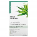InstaNatural, 에이지 디파잉 & 스킨 클리어링 토너, 120ml (4 fl oz)