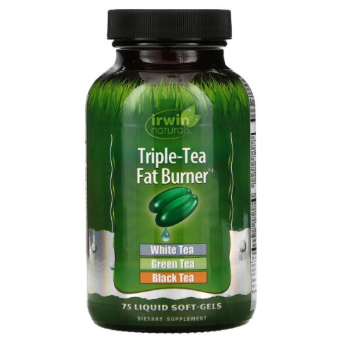 Irwin Naturals, 트리플-티 팻 버너, 75 리퀴드 필드 소프트젤