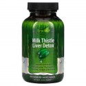 Irwin Naturals, 밀크 시슬 간 해독, 60 액체 소프트 겔