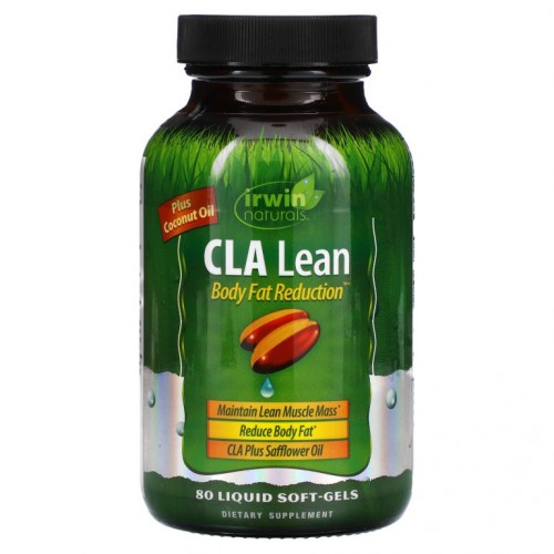 Irwin Naturals, C.L.A. 린, 체지방 감소, 액상 소프트젤 80개