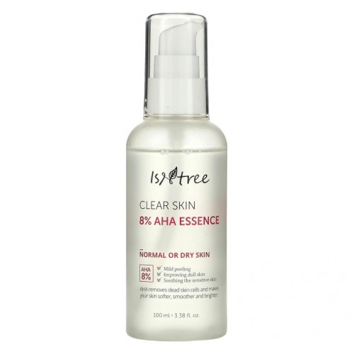 Isntree, 클리어 스킨 8% AHA 에센스, 100ml(3.38fl)