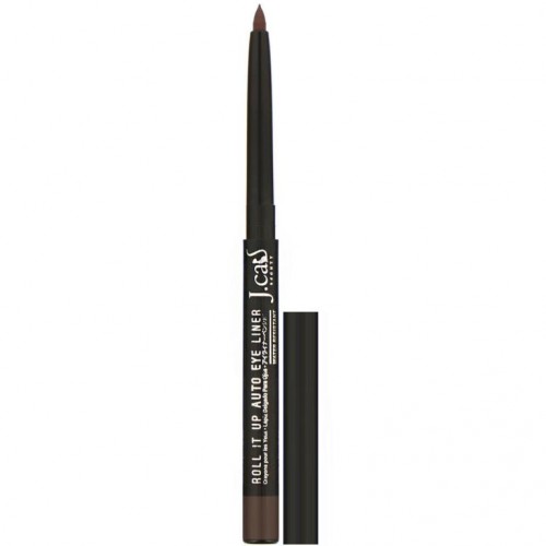 J.Cat Beauty, 롤 잇 업, 오토 아이 라이너, RAE107 브라운, 0.01oz(0.3g)
