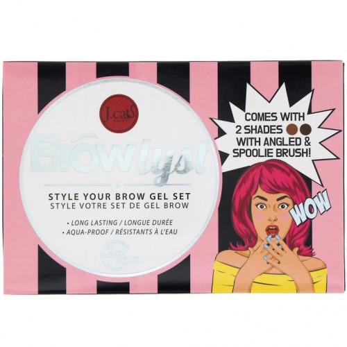 J.Cat Beauty, 브라우리스트 스타일 유어 브라우 젤 세트, 1세트