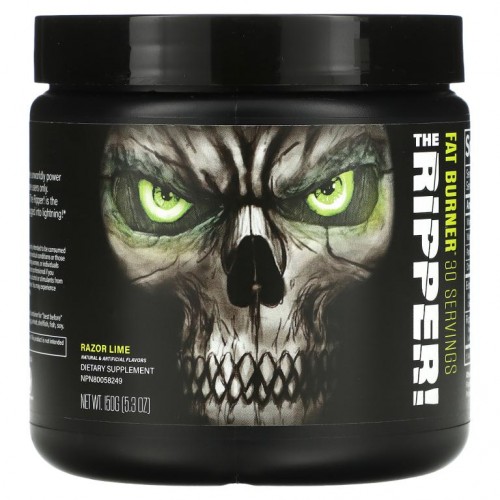 JNX Sports, The Ripper!, Fat Burner, 레이저 라임, 150g(5.3oz)