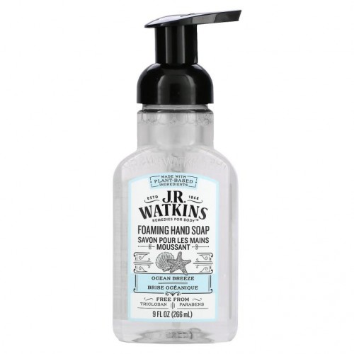 J R Watkins, 포밍 핸드 소프, 오션 브리즈, 266ml(9fl oz)