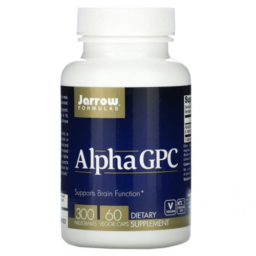 Jarrow Formulas, 알파-GPC, 300mg, 베지 캡슐 60정