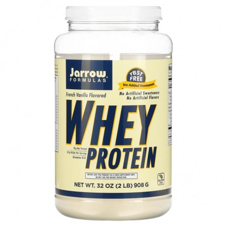 Jarrow Formulas, 유청 단백질, 프렌치 바닐라 , 908g(2lbs)