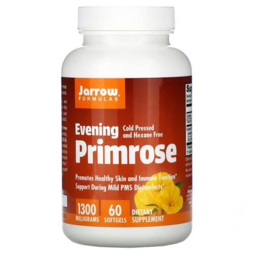Jarrow Formulas, 달맞이꽃, 1,300mg, 소프트젤 60정