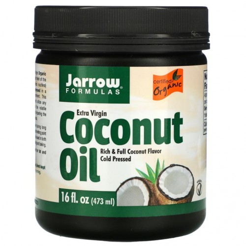 Jarrow Formulas, 엑스트라 버진 코코넛 오일, 473g(16fl oz)