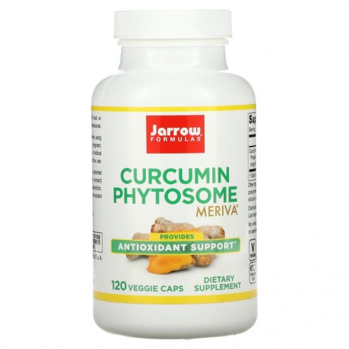 Jarrow Formulas, 커큐민 파이토솜, 500mg, 베지 캡슐 120정