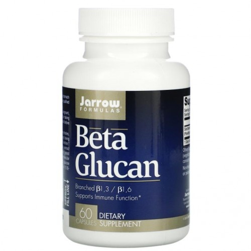 Jarrow Formulas, 베타글루칸, 캡슐 60정