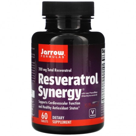 Jarrow Formulas, 레스베라트롤 시너지, 60정