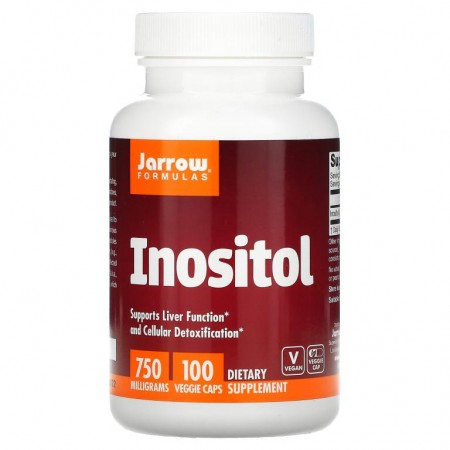 Jarrow Formulas, 이노시톨, 750mg, 베지 캡슐 100정