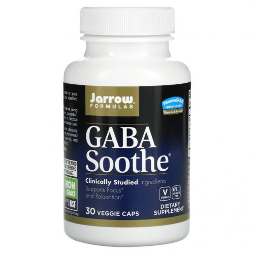 Jarrow Formulas, GABA Soothe, 베지 캡슐 30정