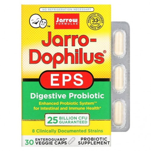 Jarrow Formulas, Jarro-Dophilus EPS, 250억, 베지 캡슐 30정