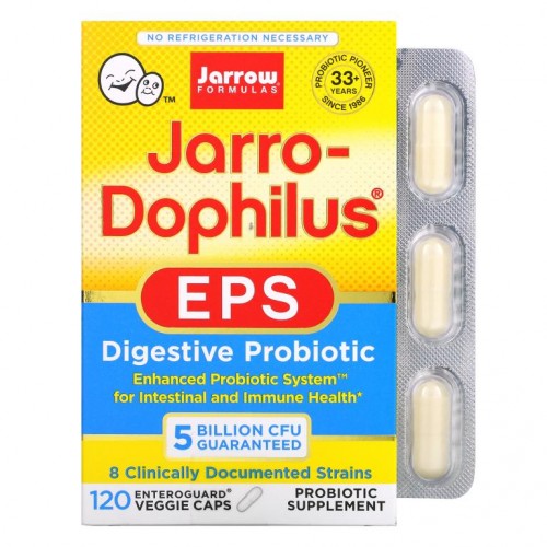 Jarrow Formulas, Jarro-Dophilus EPS, 50억, 베지 캡슐 120정