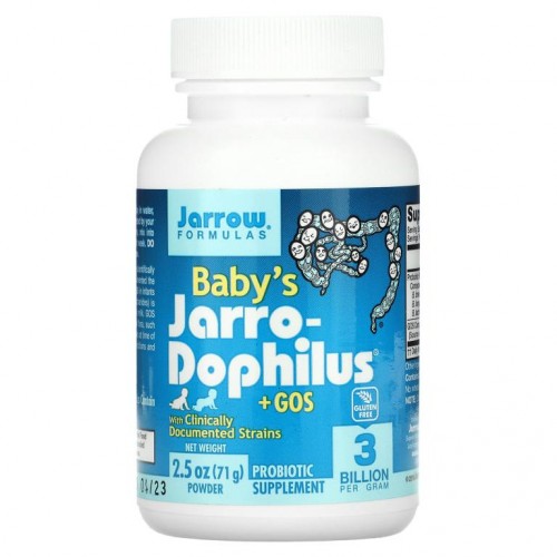 Jarrow Formulas, 영유아용 Jarro-Dophilus + GOS, 분말, 71g(2.5oz)