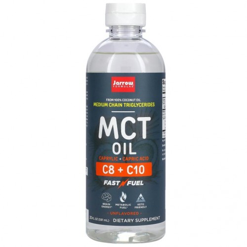 Jarrow Formulas, MCT 오일, 무맛, 591ml(20fl oz)