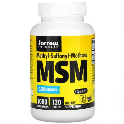 Jarrow Formulas, MSM, 1,000mg, 120정