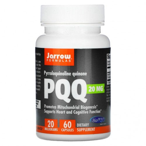 Jarrow Formulas, PQQ, 20mg, 캡슐 60정