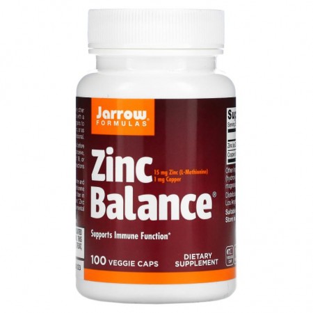 Jarrow Formulas, Zinc Balance, 베지 캡슐 100정