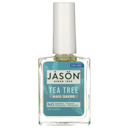 Jason Natural, 네일 세이버, 티트리, 15ml(0.5fl oz)
