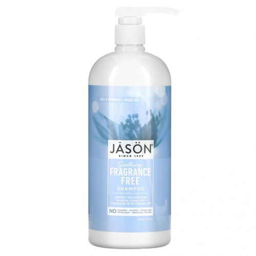 Jason Natural, 진정 샴푸, 무향, 32 fl oz (946 ml)