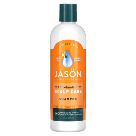 Jason Natural, Dandruff Relief 트리트먼트 샴푸, 355ml(12fl oz)