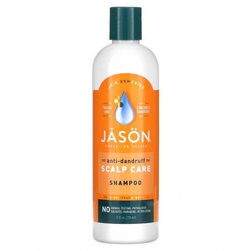 Jason Natural, Dandruff Relief 트리트먼트 샴푸, 355ml(12fl oz)