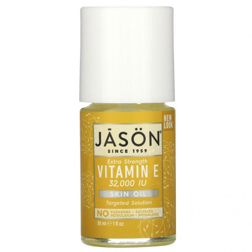 Jason Natural, 엑스트라 스트랭스 비타민E 스킨 오일, 32,000IU, 30ml(1fl oz)