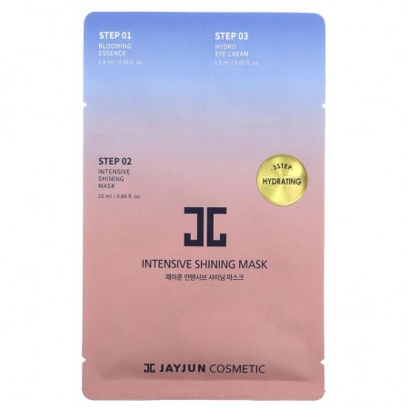 Jayjun Cosmetic, 3단계 하이드레이팅 뷰티 마스크 ,1세트