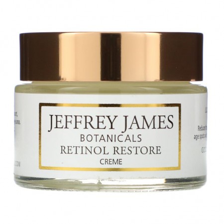 Jeffrey James Botanicals, 레티놀 리스토어 크림, 59ml(2.0oz)