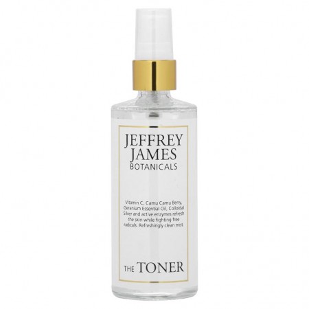 Jeffrey James Botanicals, The Toner, 상쾌하게 깔끔한 미스트, 4.0 oz (118 ml)