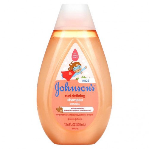 Johnson's Baby, 어린이용, 컬 디파이닝, 샴푸, 400ml(13.6fl oz)